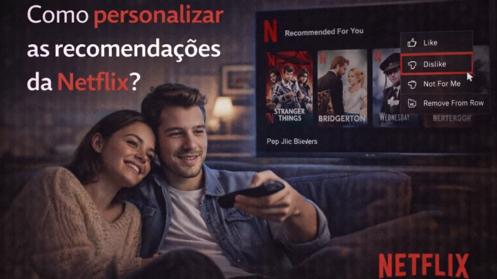 Como personalizar as recomendações da Netflix